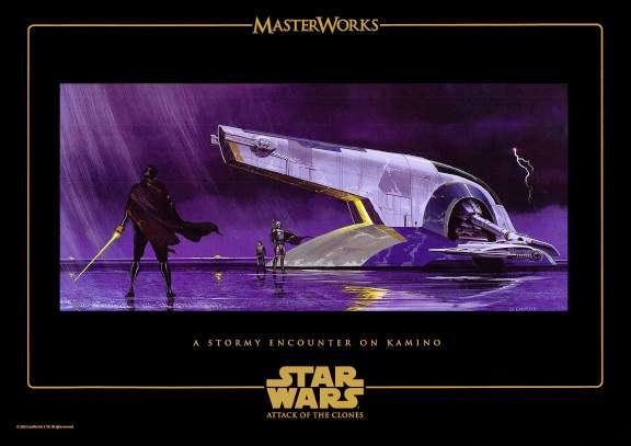 star wars masterworks lithographic print collection